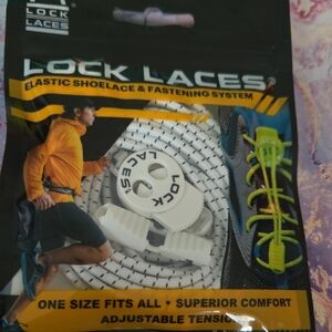 Lock Laces Elastic Shoelace Fastening System One Size Fits All Superior Comfort